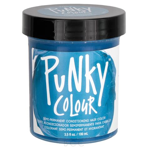 5 fl oz bottle of semi-permanent violet dye goodness, protective gloves to keep your hands stain-free, and a tinting brush for precise application. . Punky color